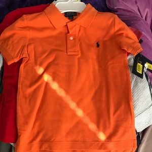 Orange Ralph Lauren Polo 4T